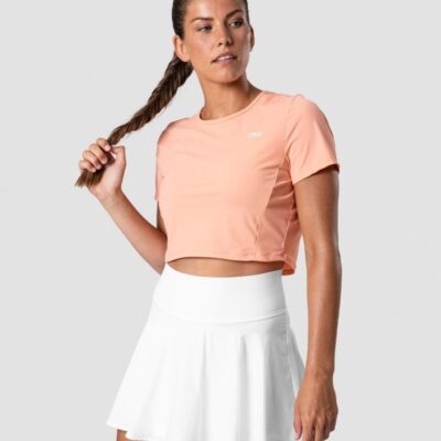 Naiset ICIW T-Paidat | Training Cropped T-Shirt Coral