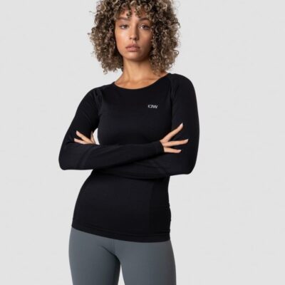 Naiset ICIW Seamless | Everyday Seamless Ls Black