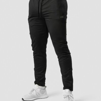 Miehet ICIW Housut | Ultimate Training Zip Pants Black