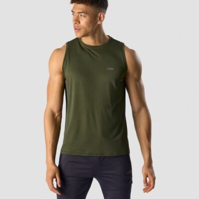 Miehet ICIW Topit | Ultimate Training Tank Men Green