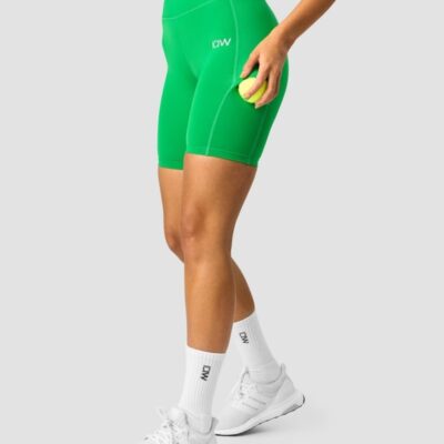 Naiset ICIW Shortsit | Training Biker Shorts Bright Green