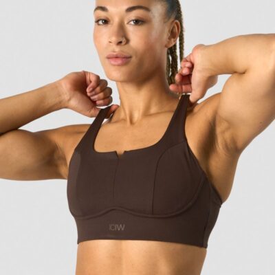 Naiset ICIW Urheiluliivit | Stride Sports Bra Dark Brown